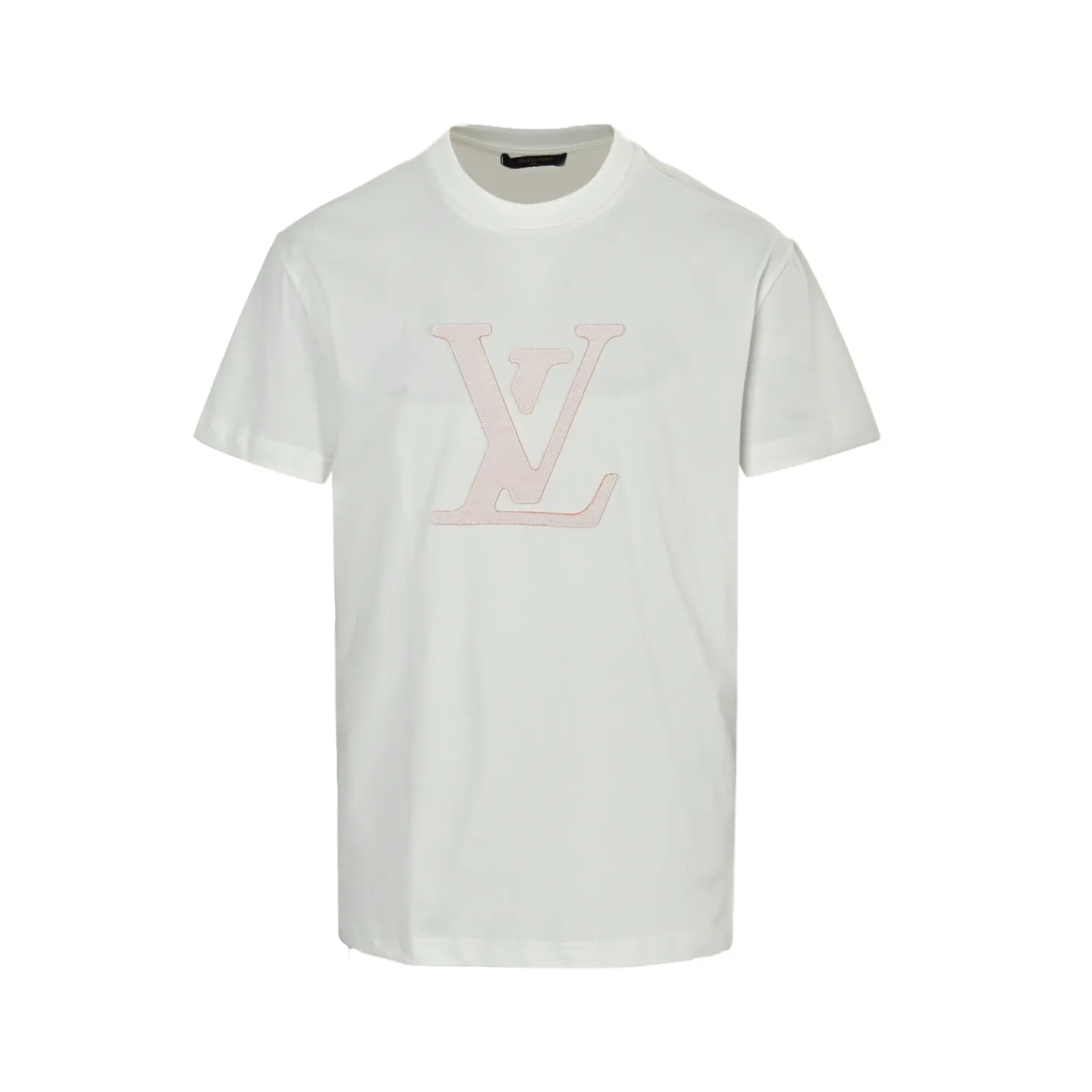 Louis Vuitton/Louis Vuitton laser cut logo short sleeves